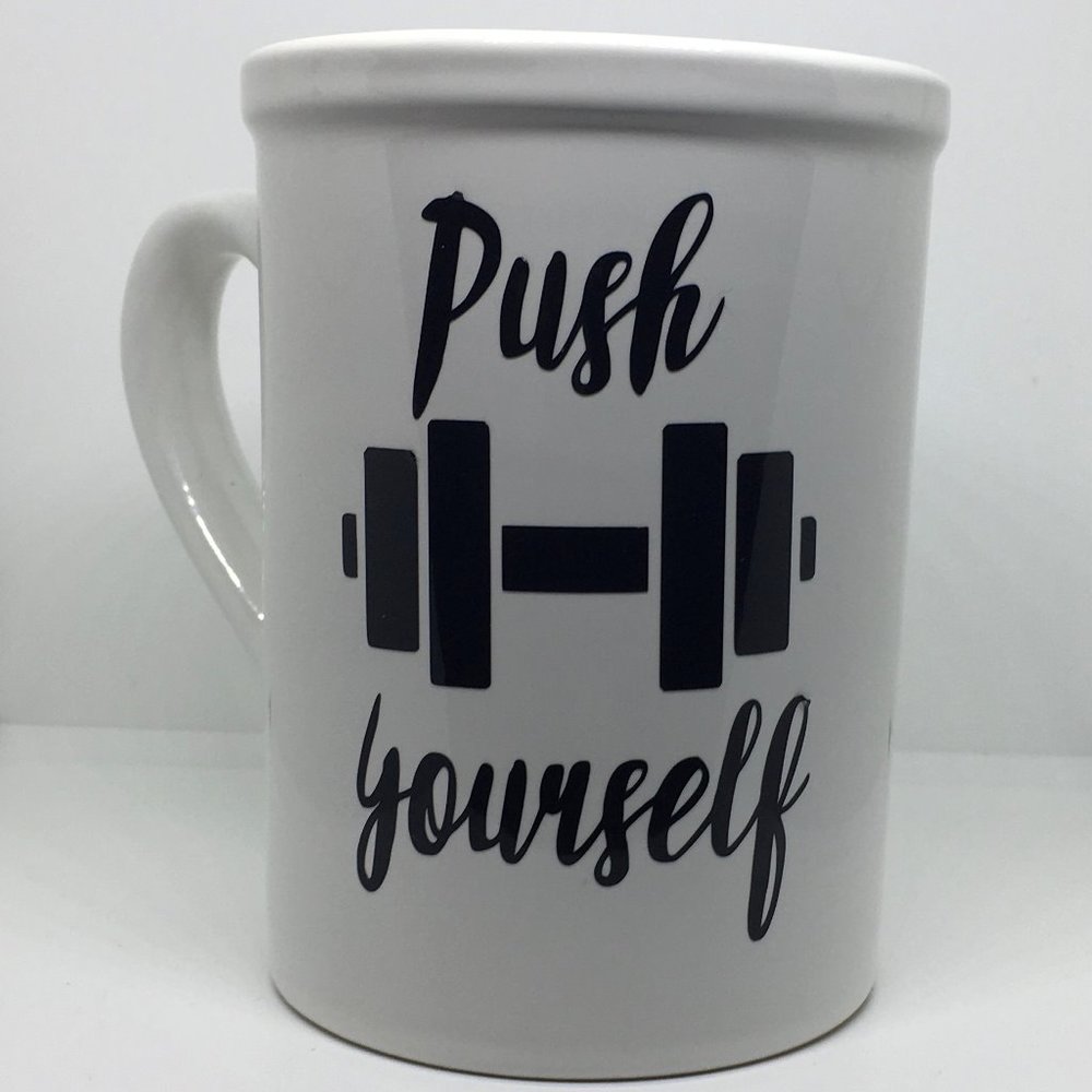 custom Mug "push Yourself"
